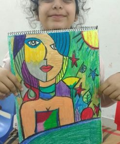 artist _colourful girl